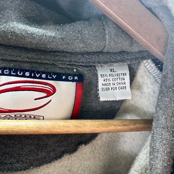 Penn State Nittany Lions Embroidered VTG Hoodie Sweatshirt Mens XL Gray 2404 - Picture 4 of 8